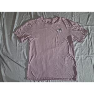 PacSun Pink T Shirt Fish Embroidered Graphic Mens M